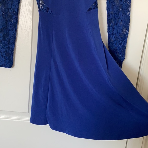 H&M Lace Long Sleeve Mini Dress - Picture 4 of 7